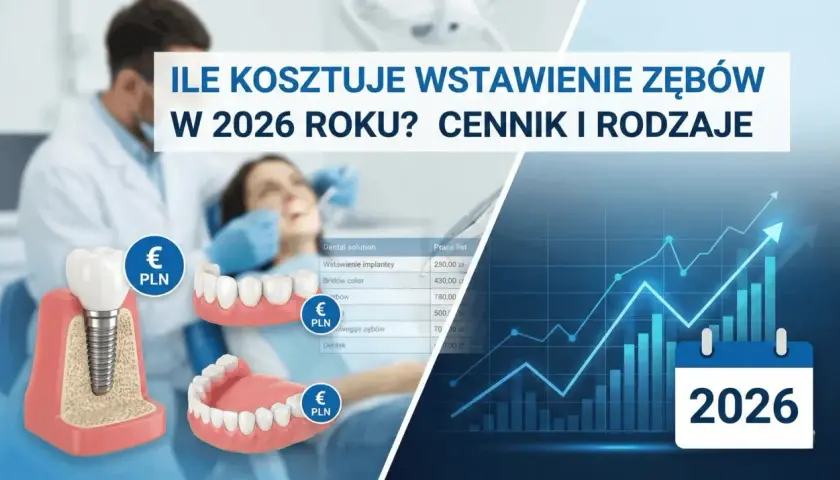 Ile kosztuje dentysta w 2026? Cennik i jak zaplanować budżet